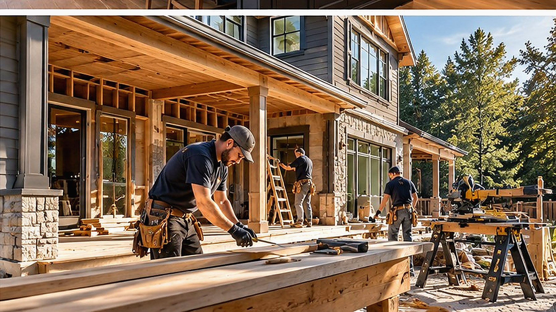 Legacy Premier Builders craftsmanship and finish detail